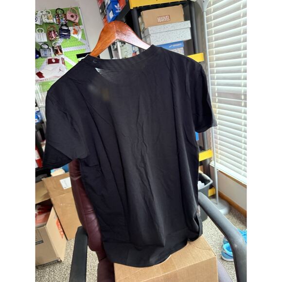 SUBWAY T Shirt Logo Size Large Black Worker Staff Employee Restaurant Sub - Picture 3 of 3